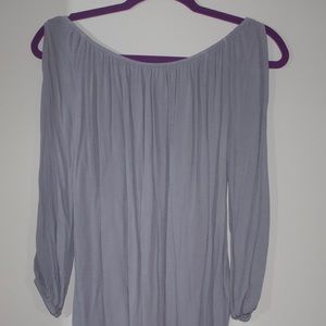 Off the should quarter length sleeve top
